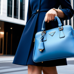 Prada Galaxy Bag**

A stylish woman, fully clothed in a modern, modest outfit, holding a Prada Galaxy Bag in a sophisticated urban setting. The background should feature contemporary architecture and soft, diffused lighting. Perfect anatomy, correct proportions, well-formed hands, proper finger count, natural pose. Safe for work, appropriate content, professional, modest, family-friendly.

**